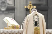 Pope Francis celebrates Mass in St. Peter’s Basilica on the feast of Christ the King, Nov. 21, 2021