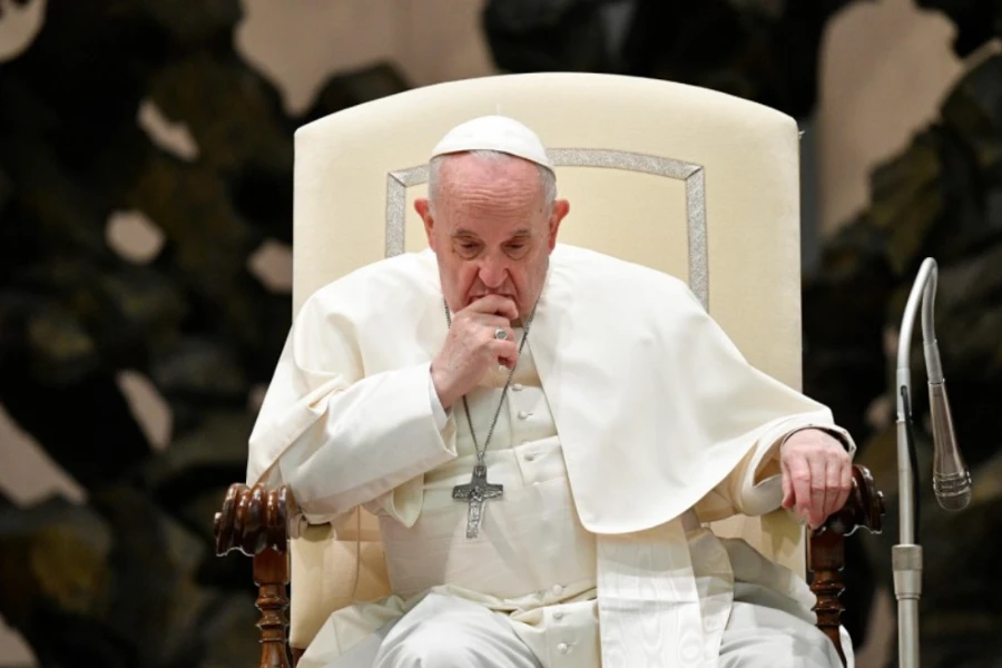 Pope Francis’ general audience in the Paul VI Hall at the Vatican, Jan. 19, 2021.?w=200&h=150