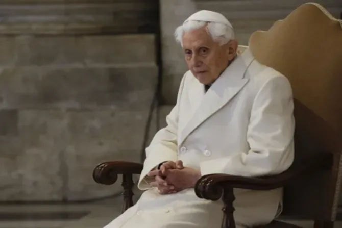 Pope emeritus Benedict XVI
