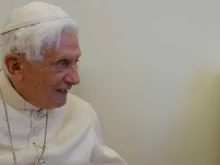 Pope Emeritus Benedict XVI in summer 2017