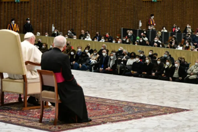 Pope Francis’ general audience in the Paul VI Hall at the Vatican, Jan. 26, 2022