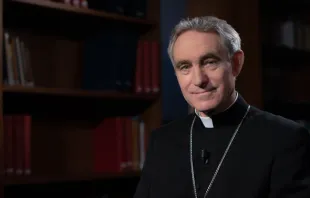 Archbishop Georg Gänswein, personal secretary of Pope emeritus Benedict XVI. Daniel Ibáñez/CNA.