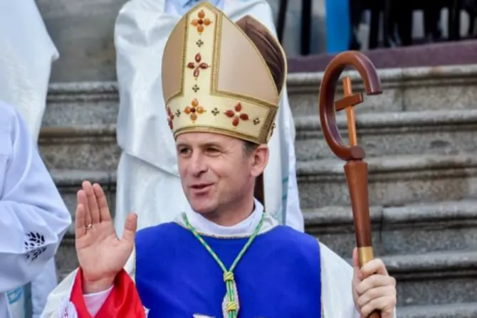 Bishop Pavlo Honcharuk, Latin Rite bishop of Kharkiv-Zaporizhia, Ukraine