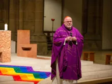 Cardinal Reinhard Marx marks ‘20 years of queer worship and pastoral care’ at St. Paul parish church, Munich, southern Germany, March 13, 2022.
