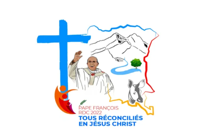 The logo for Pope Francis’ July 2-5 visit to the Democratic Republic of the Congo.