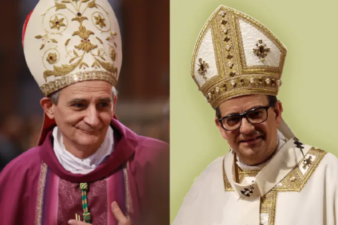 Cardinal Matteo Zuppi and Cardinal Augusto Paolo Lojudice