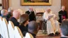 Pope Francis meets with members of the Anglican-Roman Catholic International Dialogue Commission (ARCIC) at the Vatican, May 13, 2022.