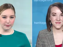 Heritage Foundation researcher Emma Waters speaks to Prudence Robertson on “EWTN Pro-Life Weekly,” Feb. 29, 2024.
