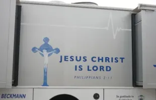 A Rural Parish Clinic mobile unit makes the rounds, featured on “EWTN News in Depth” March 1, 2024. Credit: “EWTN News in Depth”