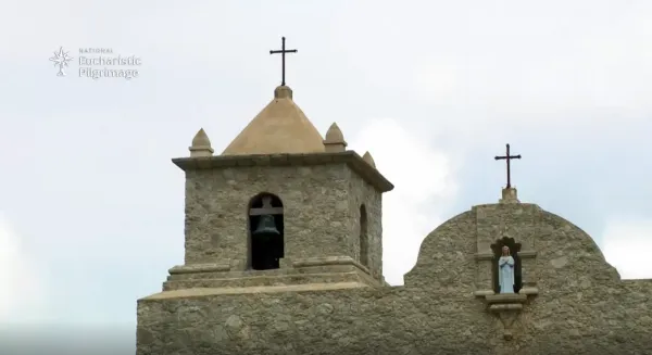 Povijesni Presidio La Bahía, španjolska utvrda, važno je mjesto teksaške revolucije.  Zasluge: snimka zaslona iz EWTN News In Depth
