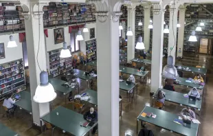 The library of the Pontifical Gregorian University. Credit: Pontifical Gregorian University