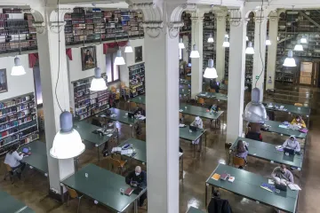 The library of the Pontifical Gregorian University