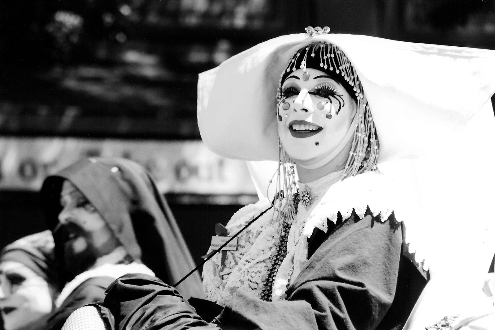 The "Sisters of Perpetual Indulgence" at an "LGBT pride" march in 1995.?w=200&h=150