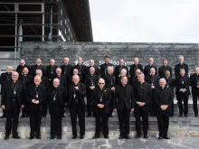 Members of the Catholic Bishops Conference of England and Wales gathered for their Spring Plenary Assembly in Cardiff, May 5, 2022.