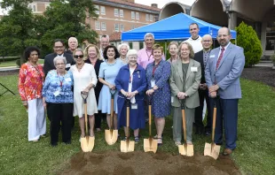 The groundbreaking ceremony for the renovation of the museum and visitor center at the National Shrine of Saint Elizabeth Ann Seton in Emmitsburg, Md., June 24, 2022. Seton Shrine