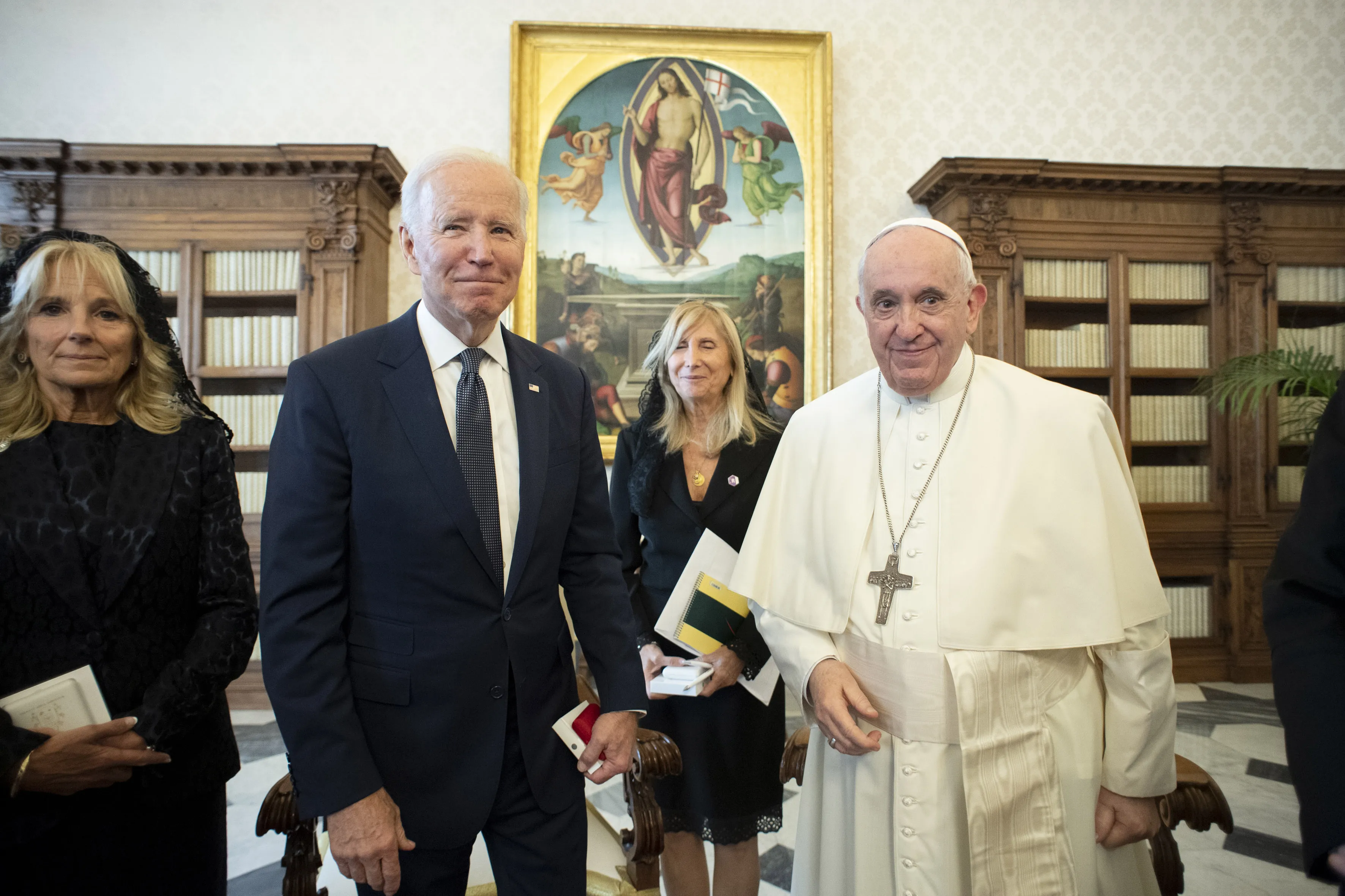 Pope Francis meets President Joe Biden on Oct. 29, 2021.?w=200&h=150