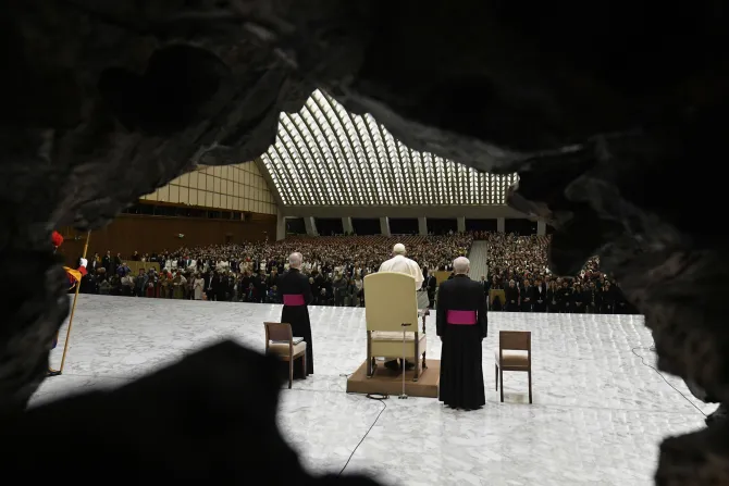 General audience with Pope Francis, Dec. 21, 2022.