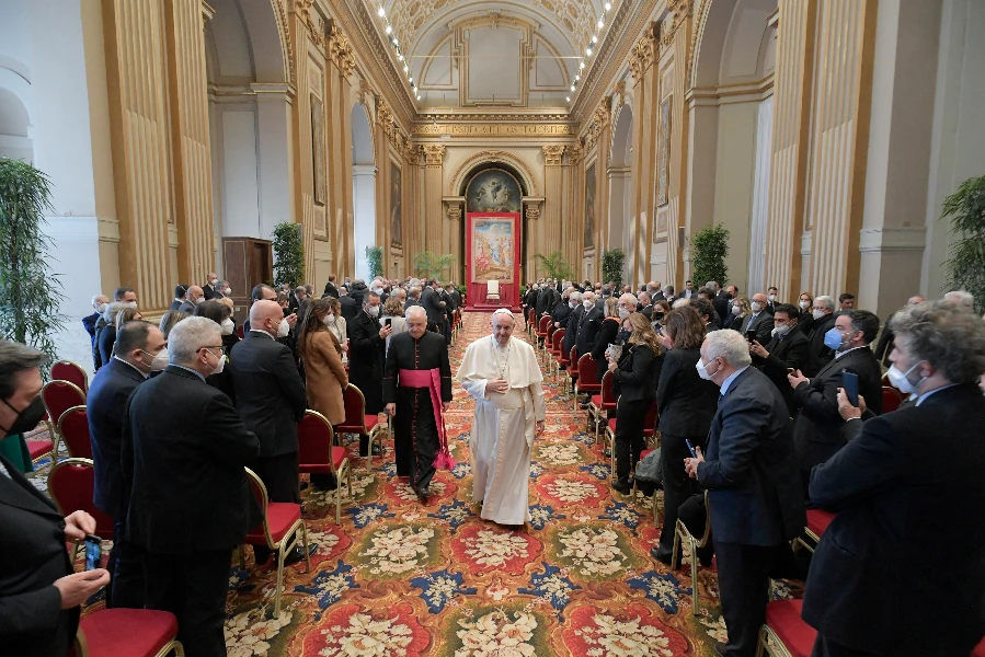 Pope Francis opens the 93rd Judicial Year of the Tribunal of the Vatican City State, March 12, 2022.?w=200&h=150