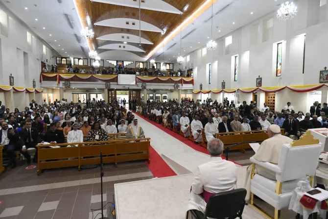 Pope Francis Sacred Heart Church in Manama, Bahrain, on Nov. 6, 2022.