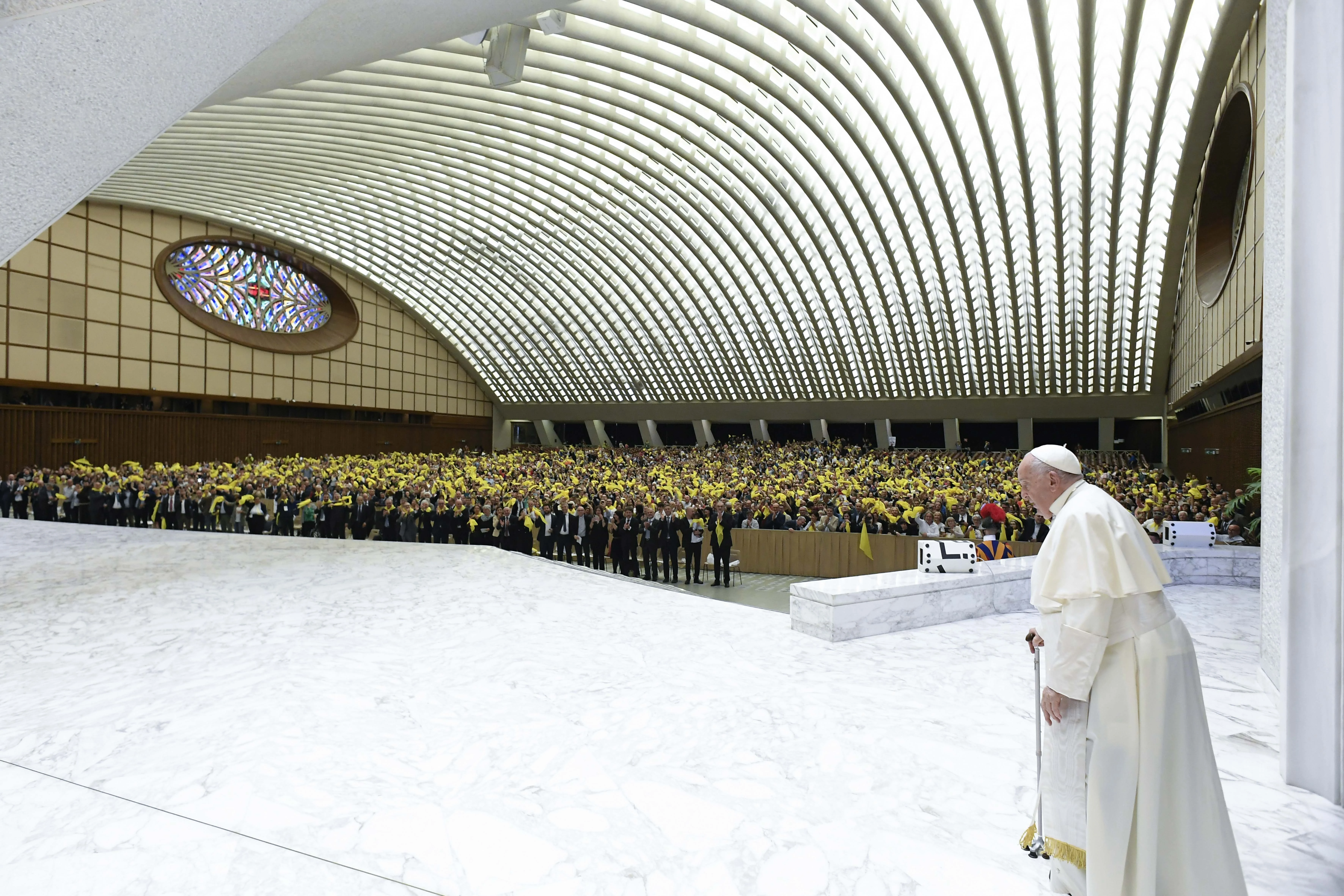 Pope Francis celebrates Mass at the tomb of St. Francis of Assisi on Oct. 3, 2020.?w=200&h=150