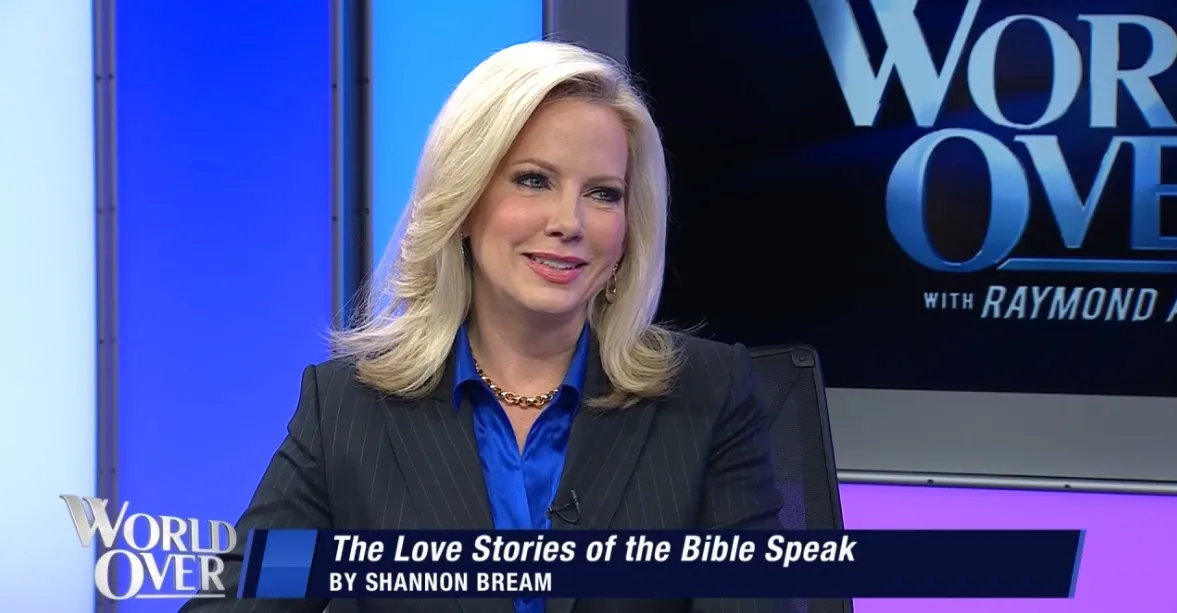 Fox News Sunday anchor and chief legal correspondent Shannon Bream discusses her latest book, “The Love Stories of the Bible Speak: Biblical Lessons on Romance, Friendship, and Faith” (Fox News Books) on The World Over with Raymond Arroyo, May 4, 2023.?w=200&h=150