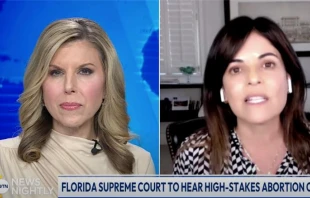 Florida Dr. Grazie Pozo Christie speaks to “EWTN News Nightly” host Tracy Sabol on Florida’s proposed abortion amendment Feb. 6, 2024. Credit: “EWTN News Nightly”