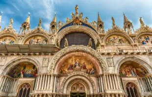 The facade of St. Mark’s Basilica in Venice, Italy. Credit: Marco Rubino/Shutterstock