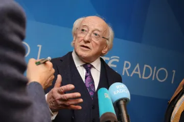 Ireland’s President Michael D. Higgins, pictured on Oct. 13, 2018