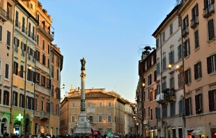 The office of Propaganda Fide, near Rome’s Spanish Steps. Oleg Znamenskiy via Shutterstock.