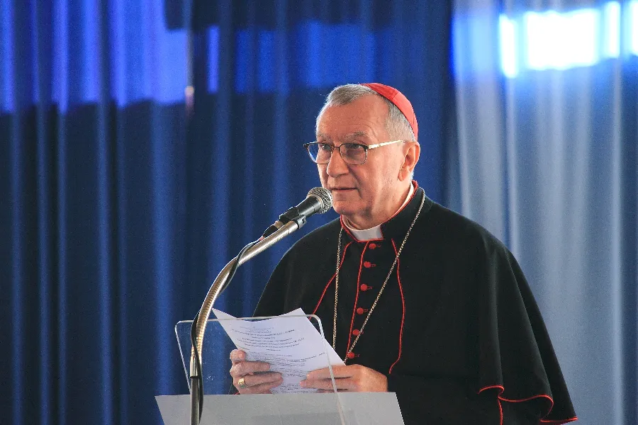 Cardinal Pietro Parolin in Salerno, Italy, on Oct. 13, 2019.?w=200&h=150