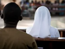 Catholics attend Mass in Ho, Ghana.