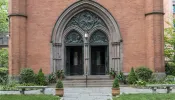 The Chapel of the Good Shepherd is home to the General Theological Seminary in the Chelsea neighborhood of New York City.