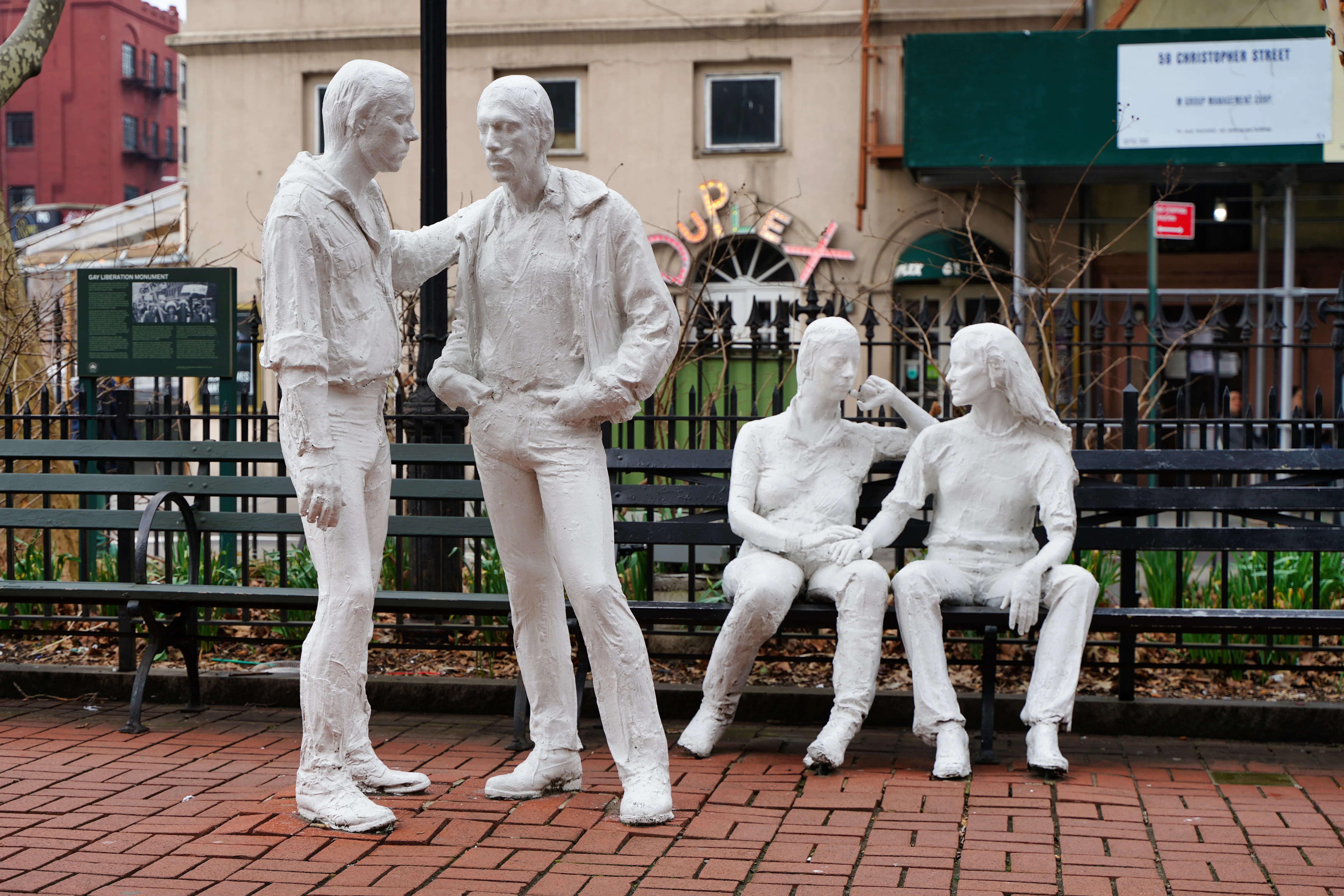 Sculptures at the Stonewall National Monument in New York City?w=200&h=150