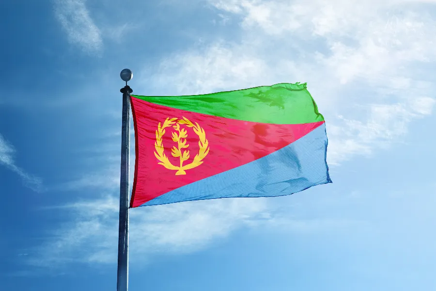 The flag of Eritrea.?w=200&h=150