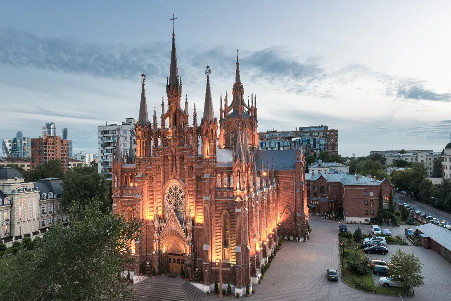 The Cathedral of the Immaculate Conception in Moscow, Russia.?w=200&h=150