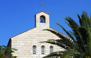 Church of the Multiplication of Loaves and Fishes on the shore of the Sea of Galilee. Rafael Ben-Ari/Shutterstock