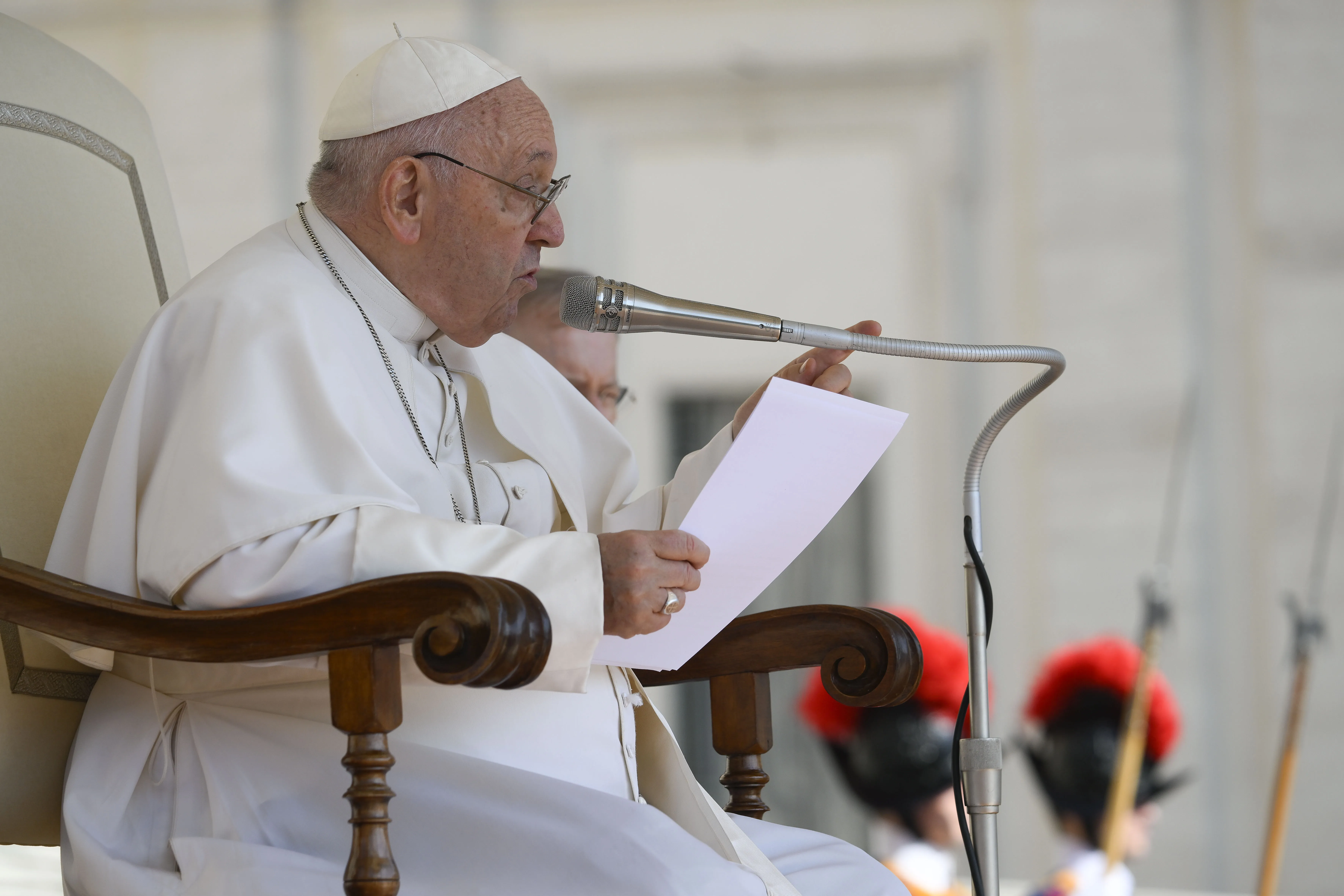Pope Francis spoke about apostolic zeal and the example of Korean martyr St. Andrew Kim Taegon at the Wednesday general audience in St. Peter's Square on May 24, 2023.?w=200&h=150