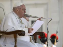 Pope Francis spoke about apostolic zeal and the example of Korean martyr St. Andrew Kim Taegon at the Wednesday general audience in St. Peter's Square on May 24, 2023.