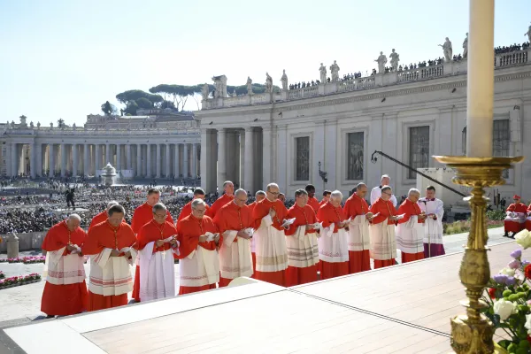 Pope Francis created 21 new cardinals for the Catholic Church on Saturday, Sept. 30, 2023. The men, whose ages range from 49 to 96, come from 15 different countries and five continents. Vatican Media