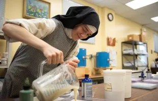 Dominican nuns at the Monastery of Our Lady of the Rosary in Summit, New Jersey, make soap and candles which they sell at their Cloister Shoppe. Jeffrey Bruno