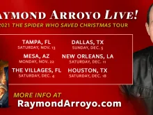 Raymond Arroyo Christmas tour 2021