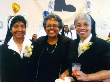 Sister Brenda Cherry (right) attests to the long legacy of teaching by the Oblate Sisters of Providence.