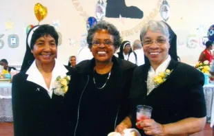 Sister Brenda Cherry (right) attests to the long legacy of teaching by the Oblate Sisters of Providence. Credit: Oblate Sisters of Providence Archives
