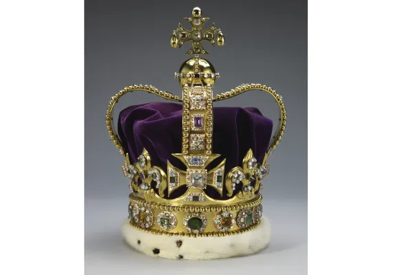 The Crown of St. Edward. Royal Collection Trust / © His Majesty King Charles III 2023