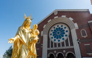 St. Mary’s Catholic Center, which serves Catholic students of the public Texas A&M University in College Station, will dedicate a new church July 29, 2023. Credit: Photo courtesy of St. Mary’s Catholic Center