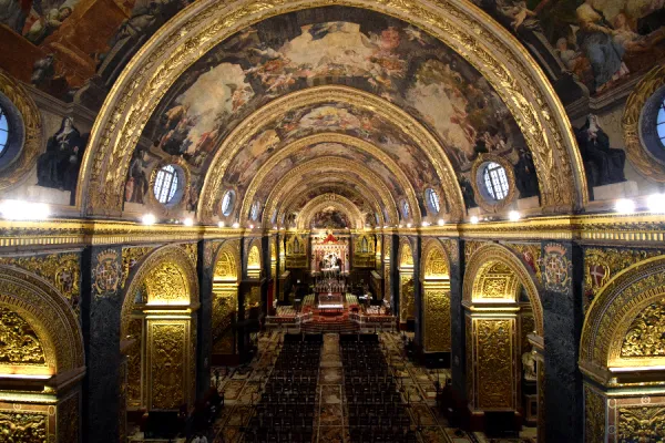 St. John’s Co-Cathedral in Valletta, Malta. Máté via Wikimedia (CC BY-SA 4.0).