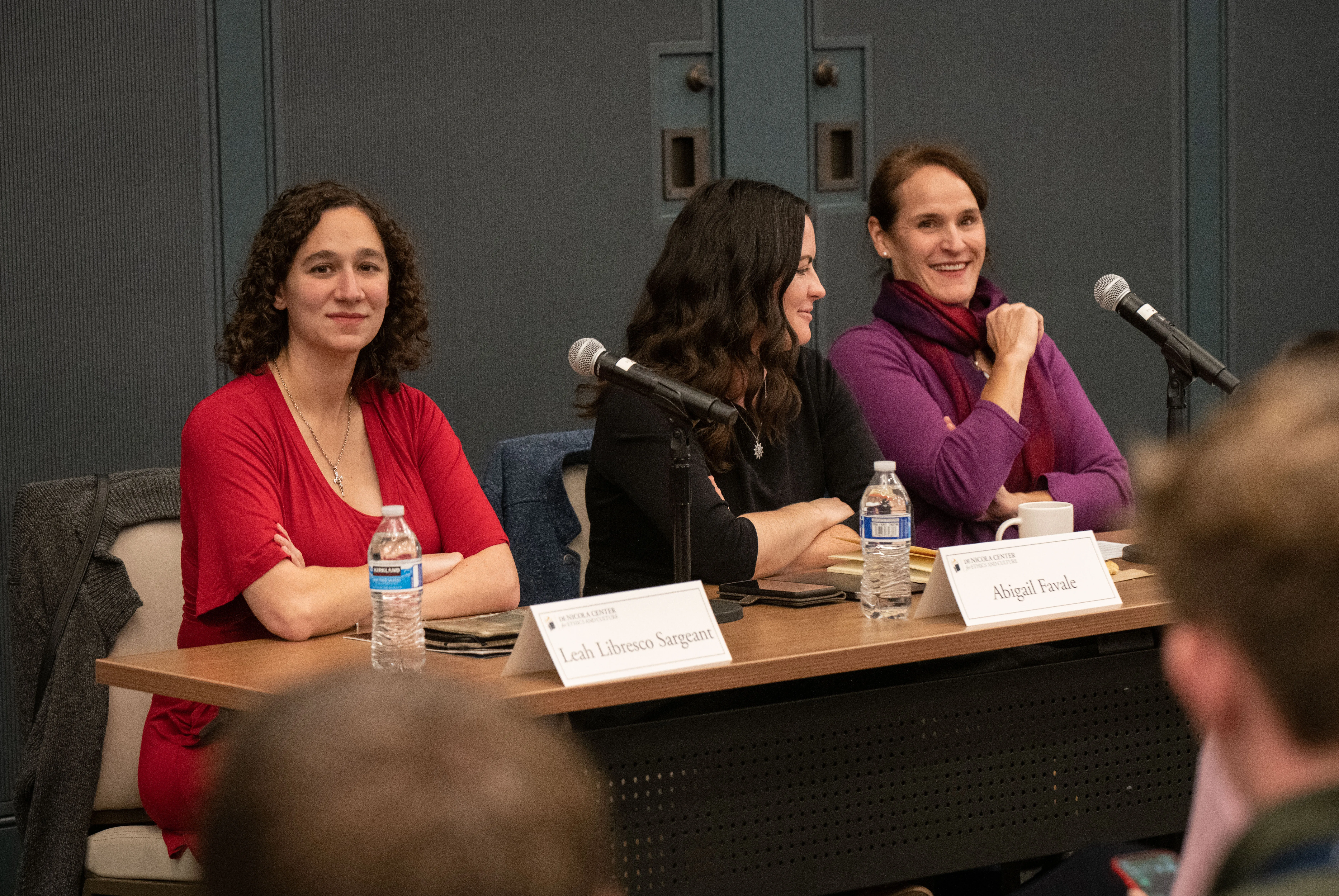 Libresco, Favle and Bachiochi during the “The Dignity of the Sexed Body: Asymmetry, Equality, and Real Reproductive Justice” panel Nov. 13.?w=200&h=150