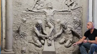 Canadian sculptor Timothy Schmalz told CNA that his monumental Stations of the Cross to be installed on the grounds of the Basilica of the National Shrine of Mary, Queen of the Universe in Orlando, Florida, is the fruit of nearly constant work over the last three years and is expected to draw thousands of visitors once completed this fall.