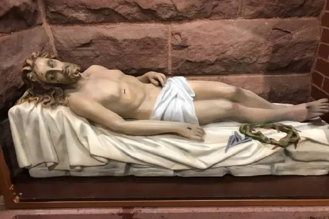 Christ in Death statue
