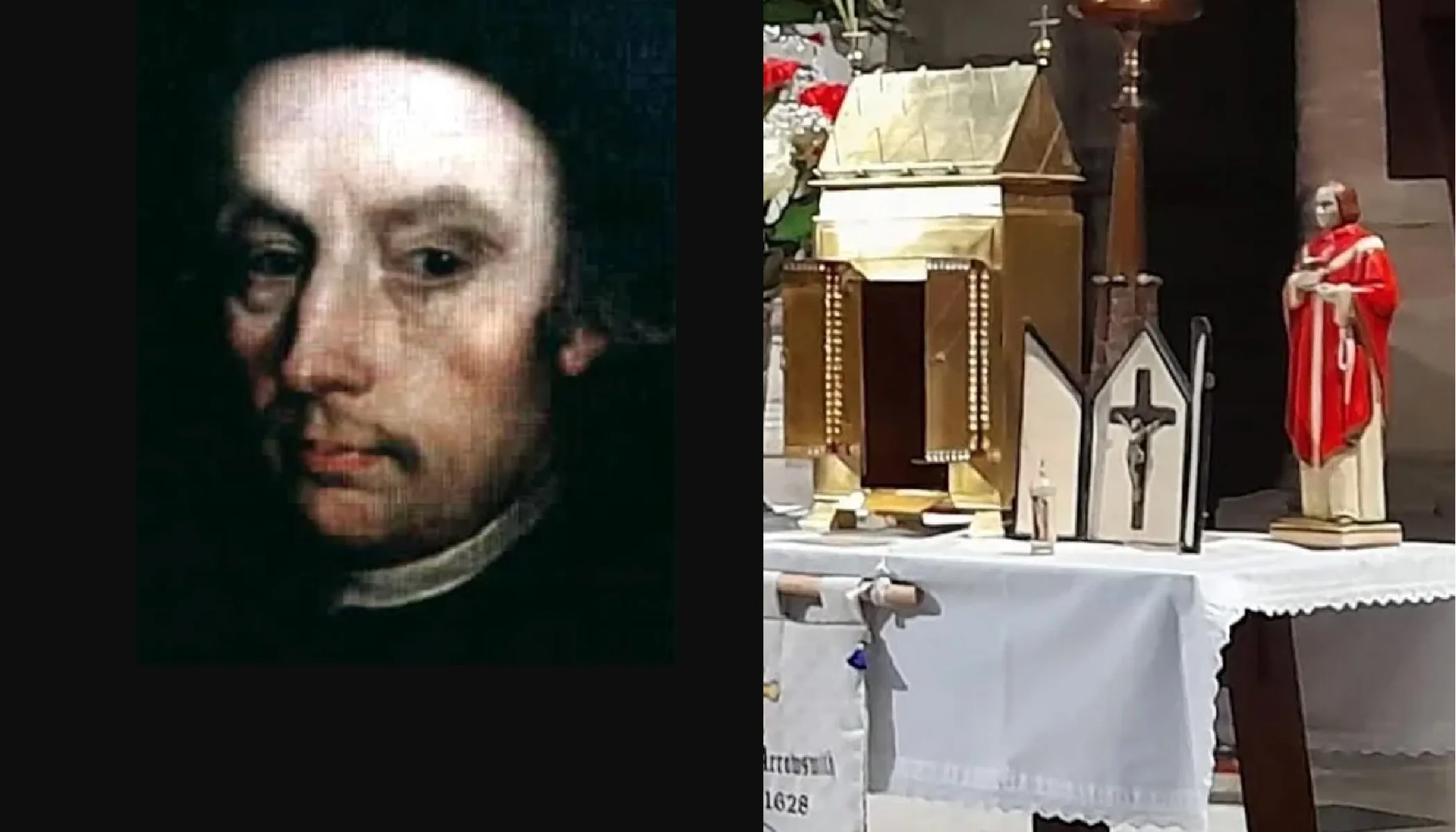 St. Edmund Arrowsmith | An altar display of items associated with 17th century English Martyr St. Edmund Arrowsmith.?w=200&h=150